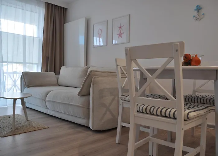 4SUMMER Kołobrzeg y White Blue Sauna&Fitness&Parking 100 Metrów Do Pięknej Szerokiej Piaszczystej Plaży
