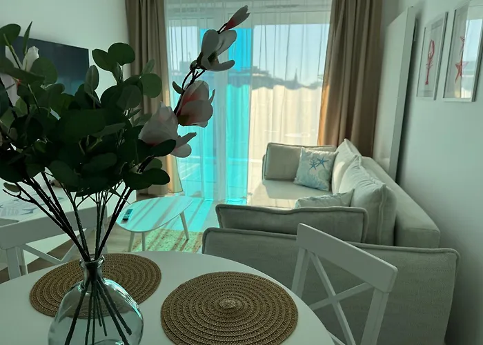 4SUMMER Kołobrzeg y White Blue Sauna&Fitness&Parking 100 Metrów Do Pięknej Szerokiej Piaszczystej Plaży